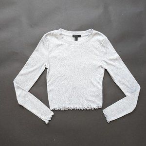 Forever 21 Top grey size: S